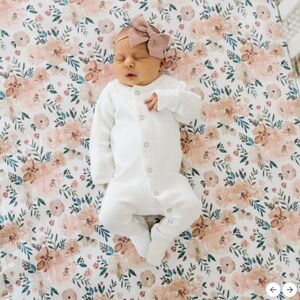 Copper Pearl Autumn Premium Knit Fitted Crib Sheet